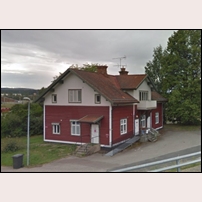 Banmästarbostaden i Ludvika i augusti 2019. Bild från Google Streetview. Foto: Okänd. 
