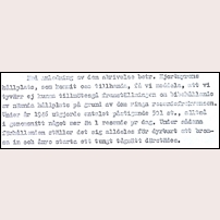 Skrivelse den 2 juni 1947 till folkskolläraren Albert Jansson i Skived från Nordmark-Klarälvens Järnvägar. Foto: Peter Berggren. 