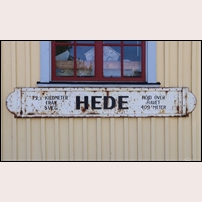 Hede station den 12 juni 2025. Foto: Olle Thåström. 
