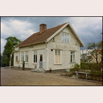 Öttum station 1968-1969. Bild från Järnvägsmuseet. Foto: Okänd. 