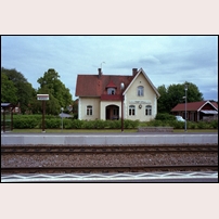 Rimforsa station den 24 juni 2000. Foto: Peter Berggren. 