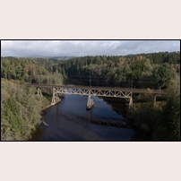 Bron över Norsälven väster om Kil den 15 september 2025. Foto: Peter Berggren. 